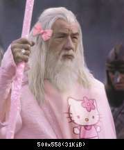 Hello Kitty, Gandalf!