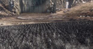 Beş Ordunun Savaşı'nda Yalnız Dağ (Erebor) eteklerinde karşı karşıya gelen orduların genel savaş alanı formasyonu.