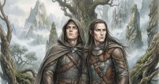 Elrond'un ikiz oğulları Elladan ve Elrohir Yabaneller'de.