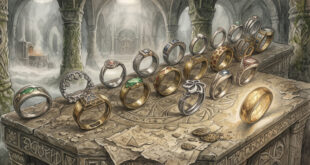 Sauron ve Celebrimbor tarafından dövülen 20 âli Güç Yüzüğü.