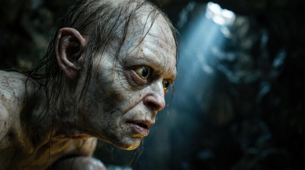 Gollum'un Evrimi ve Radyasyon Kaynaklı Mutasyon