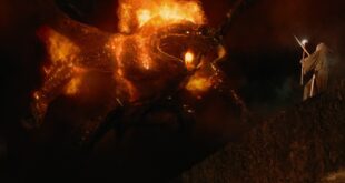 Durin'in Felaketi Moria Balrog'u Khazad-dûm Köprüsünde Gandalf'ın karşısında.