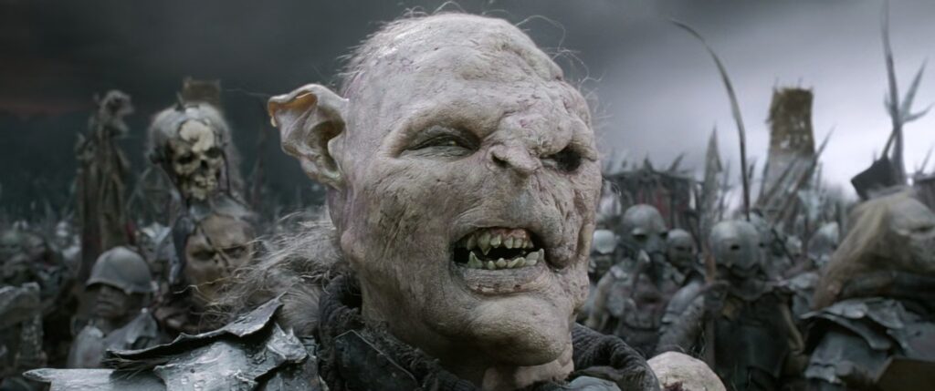 Gothmog Pelennor Çayırları Savaşı sırasında Mordor ordularını yönetiyor.