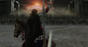 Batı'nın Özgür Halkları'nın Yüzüklerin Efendisi Sauron'a karşı son direnişi.